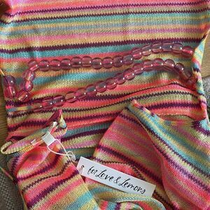 NWT for love and lemons eros midi dress XS